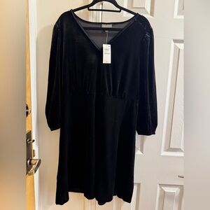 Style & Co. Black Long Sleeve Dress